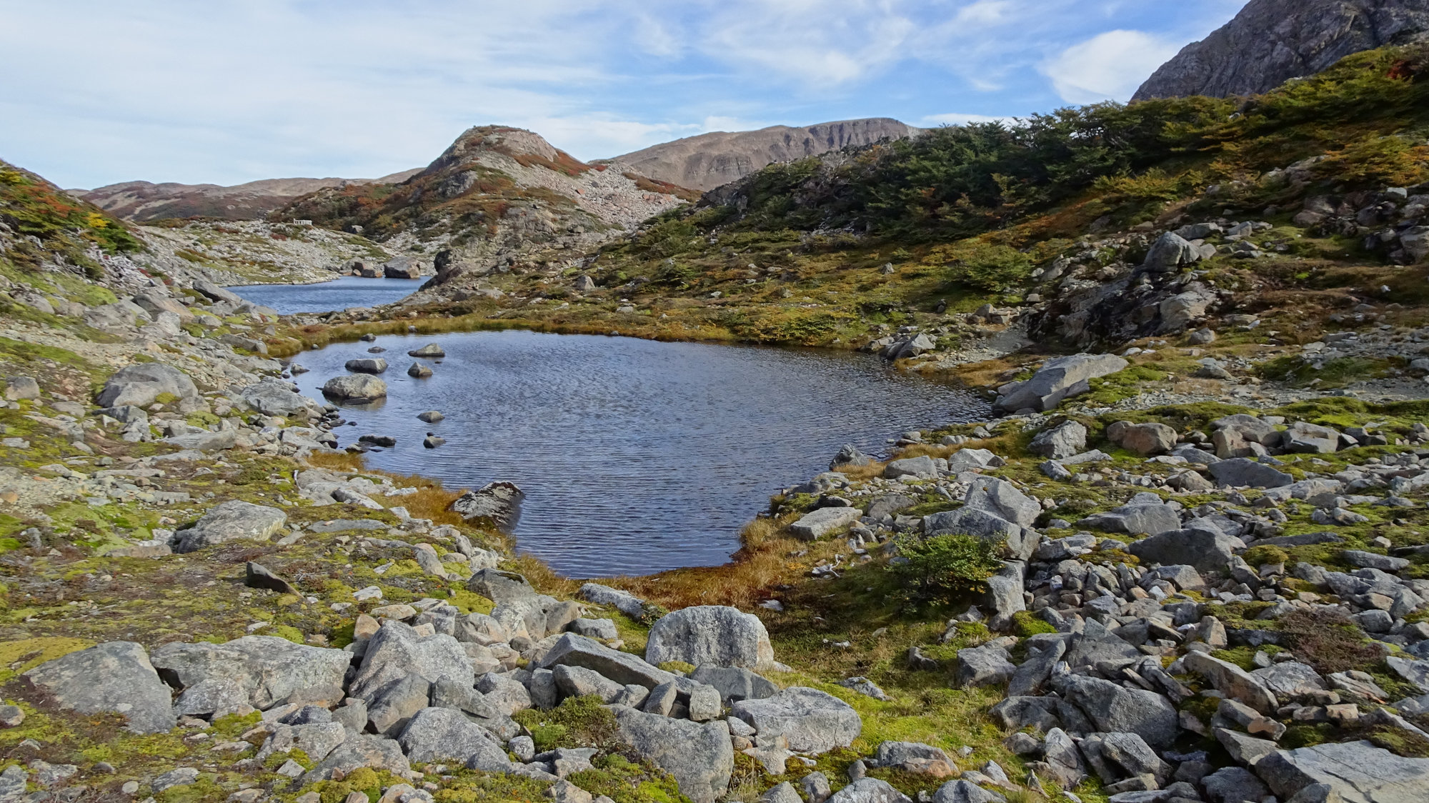 Circuito Dientes, Isla Navarino, Chile, Trekking, Wanderung
