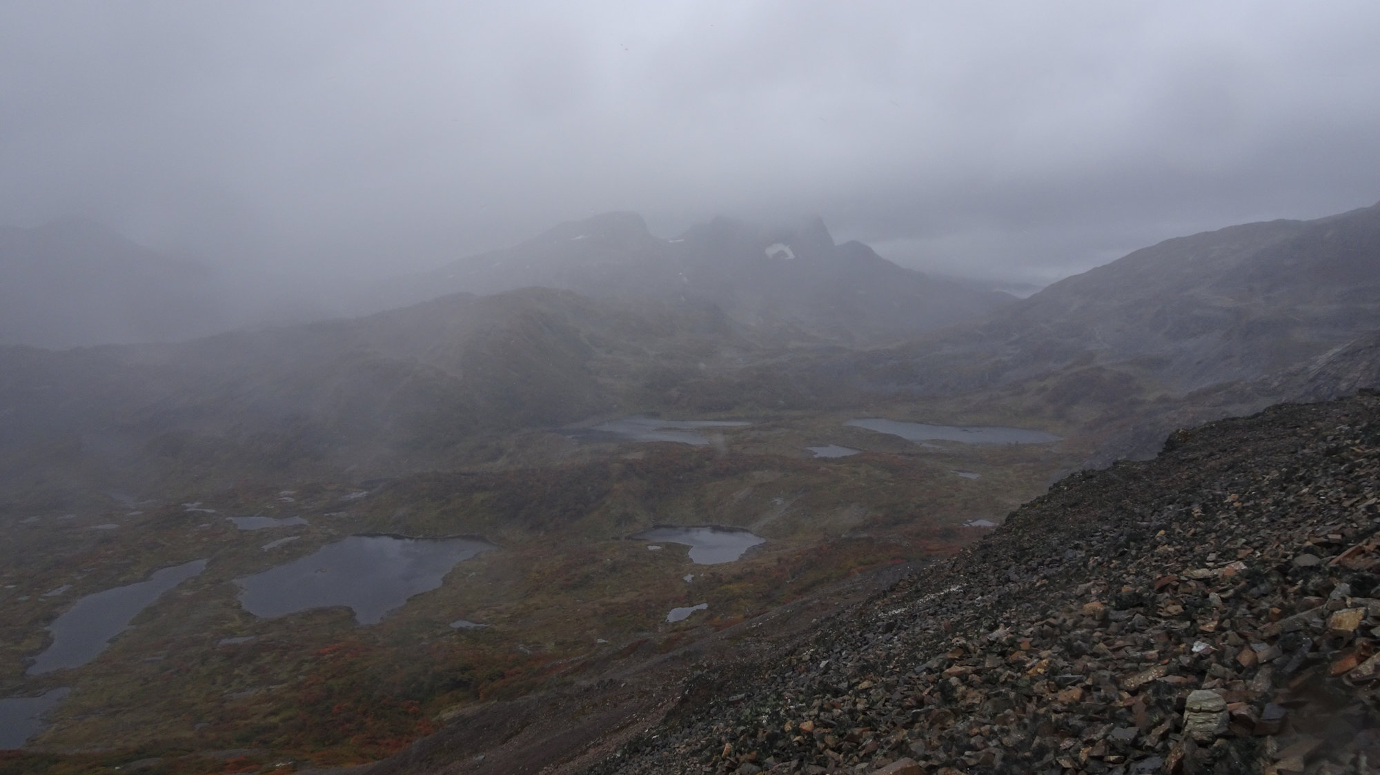 Circuito Dientes, Isla Navarino, Chile, Trekking, Wanderung