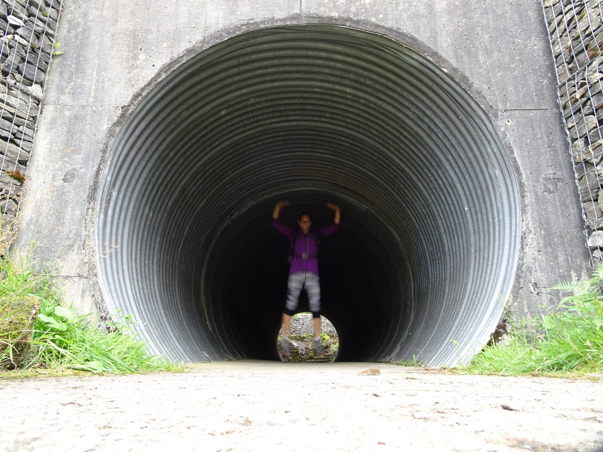 Highwayunterführung , West Highland Way, Schottland, Wanderung, Weitwandern, Trekking, Highlands
