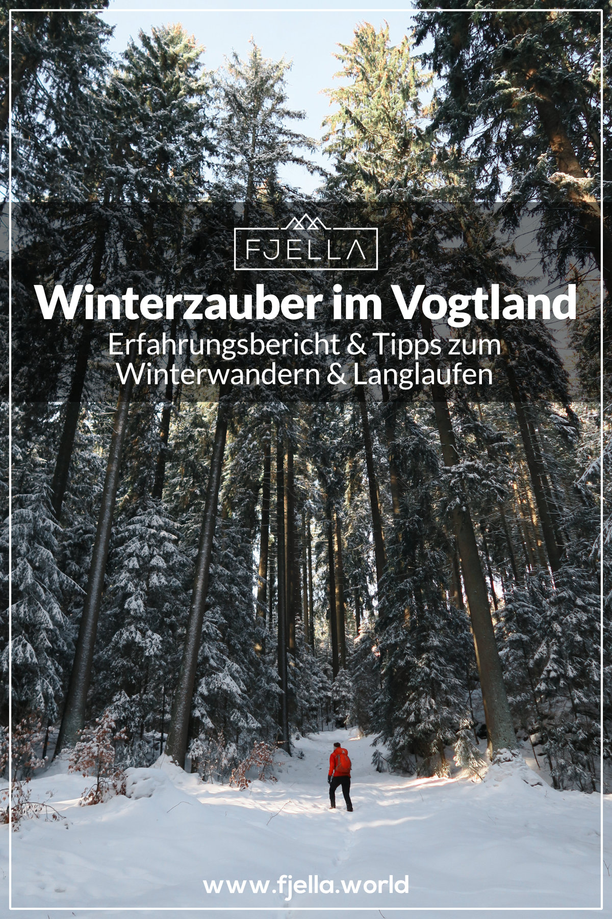 Winterzauber im Vogtland, Winterwandern und Langlaufen