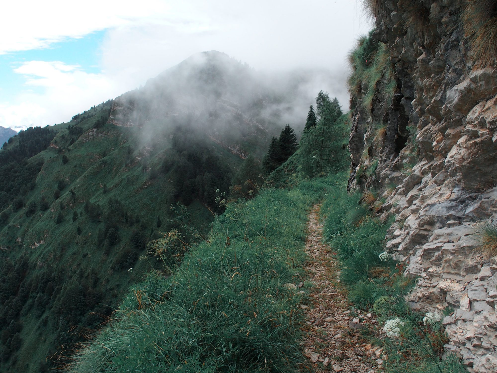 Schiara Klettersteig, Alpenüberquerung Traumpfad Venedig-München Weitwanderung