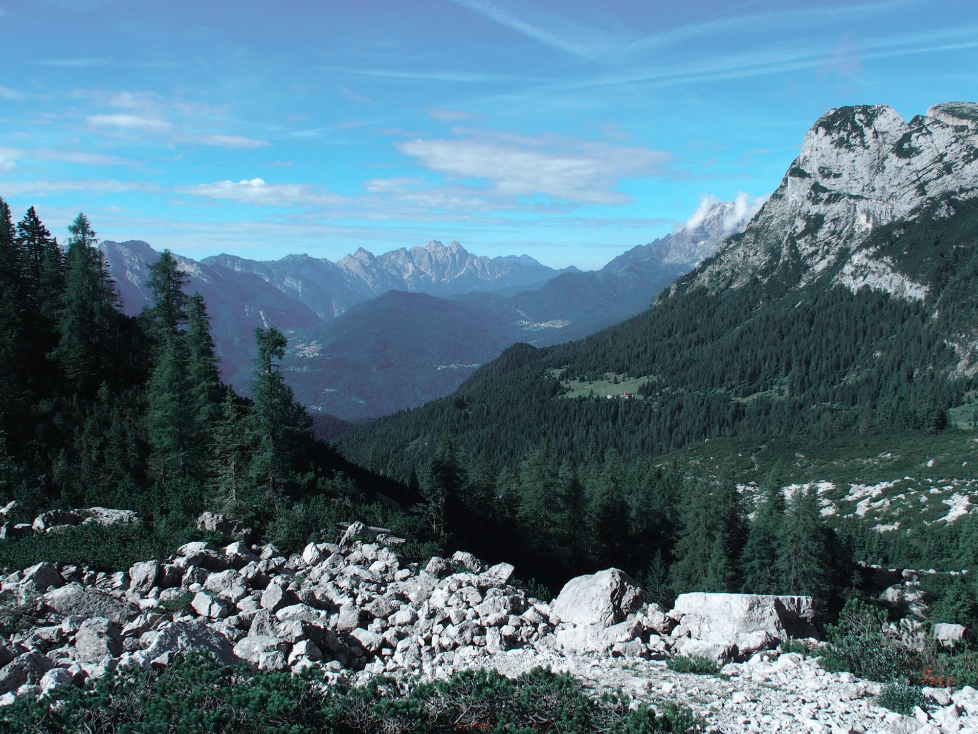 Schiara Klettersteig, Alpenüberquerung Traumpfad Venedig-München Weitwanderung