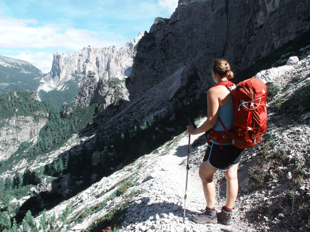 Schiara Klettersteig, Alpenüberquerung Traumpfad Venedig-München Weitwanderung
