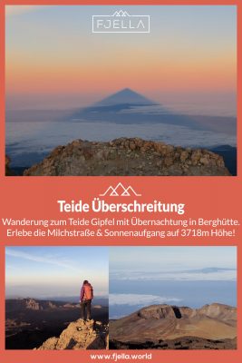 Fjella Teide Überschreitung Teneriffa Pinterest