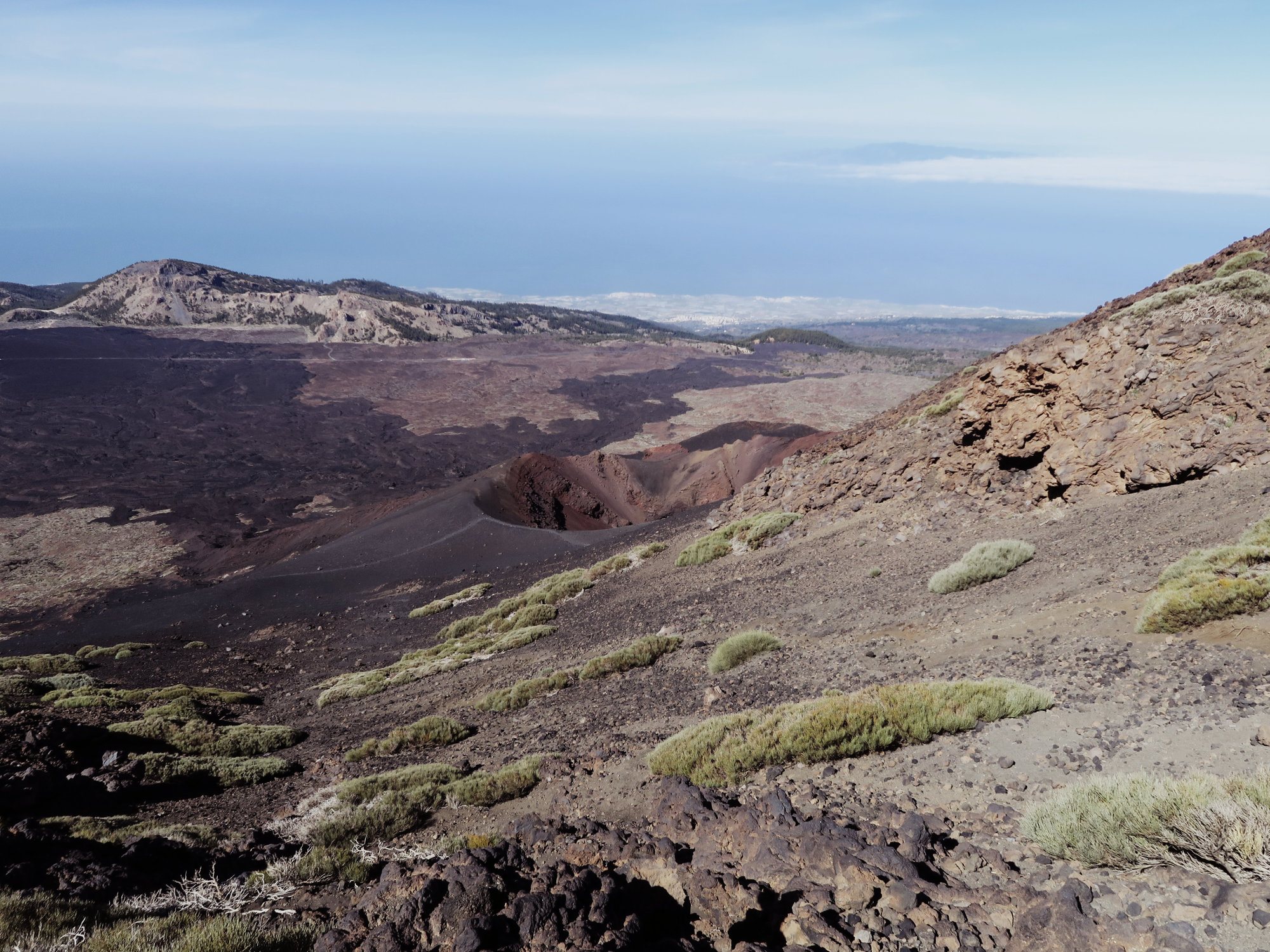 Auf dem Weg zu den Narices del Teide