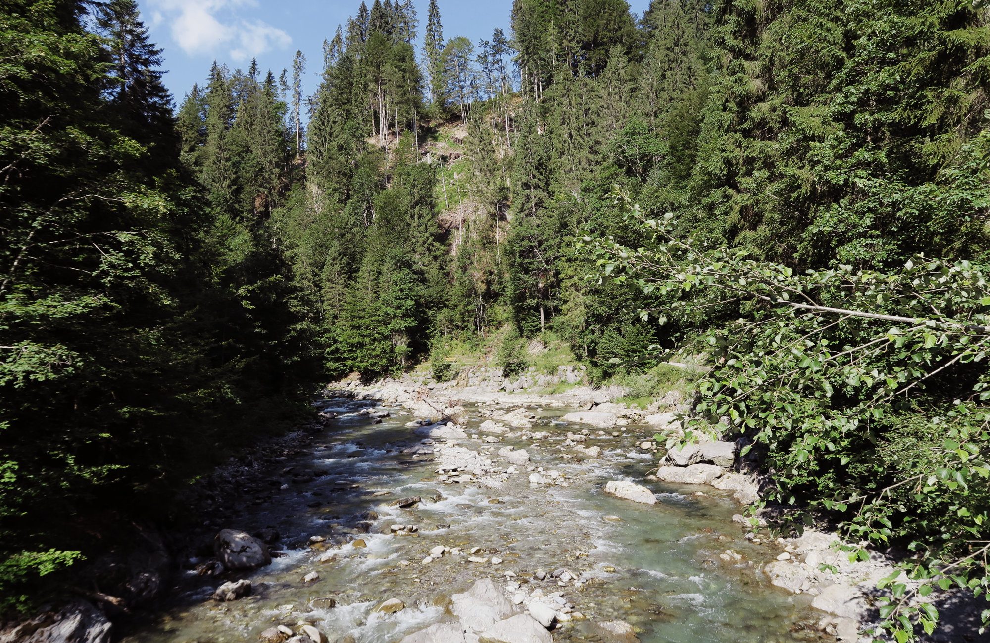 Breitachklamm Kleinwalsertal Wanderung