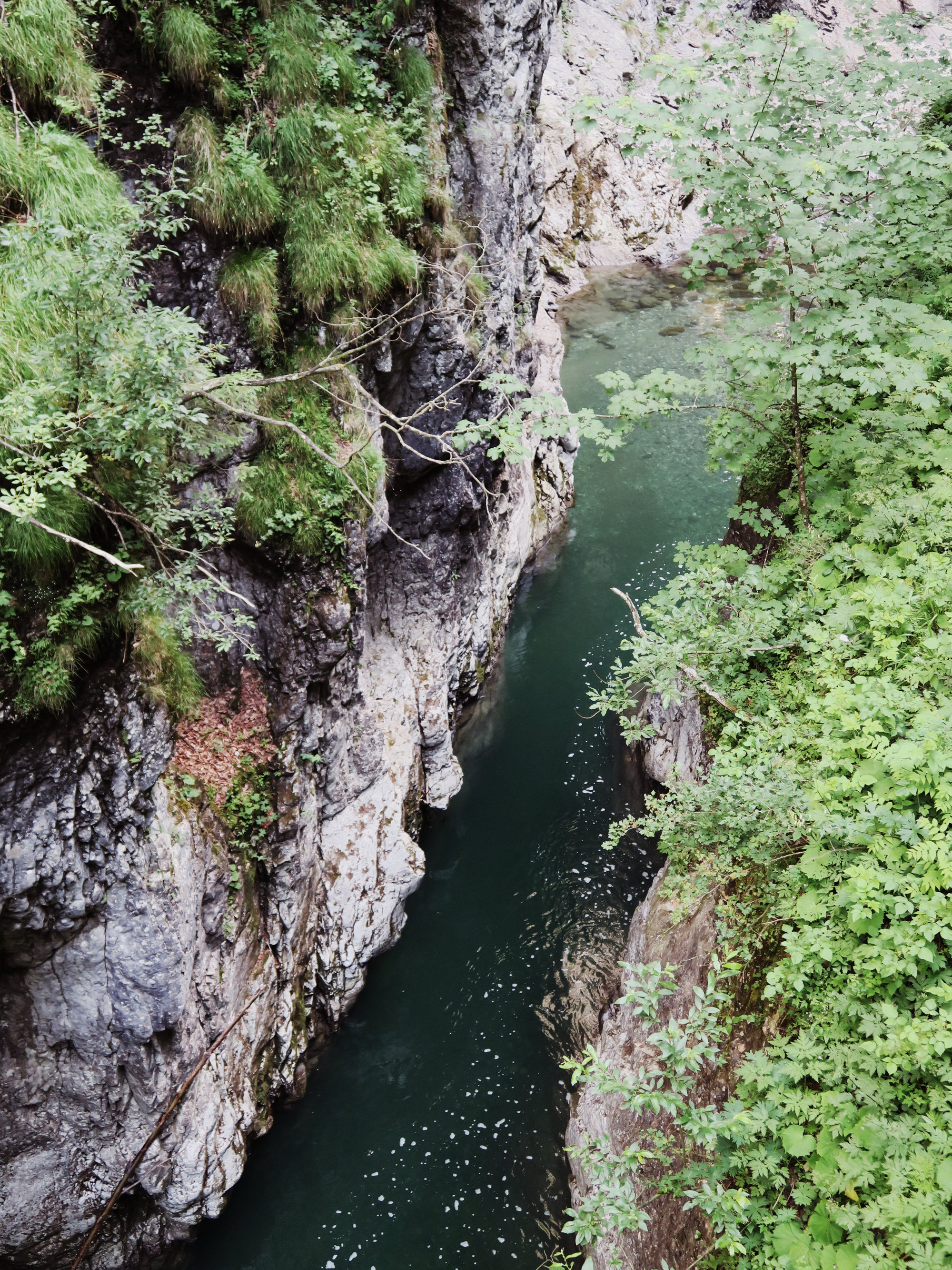 Breitachklamm Kleinwalsertal Wanderung