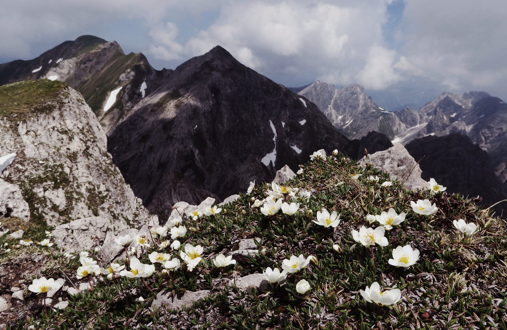 Ausblick vom Gipfel des Geißhorn