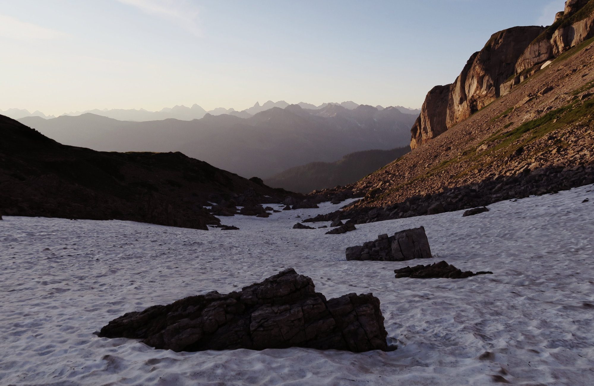 Hoher Ifen Wanderung zum Sonnenaufgang Kleinwalsertal