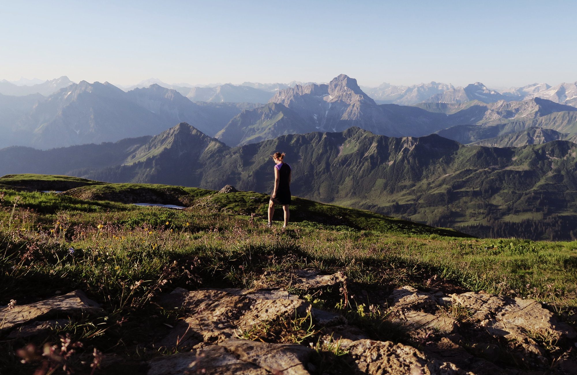 Hoher Ifen Wanderung zum Sonnenaufgang Kleinwalsertal