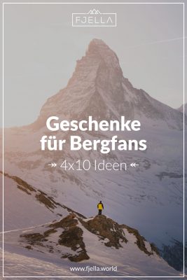 4x10 Geschenke für Bergfans Pinterest 2020