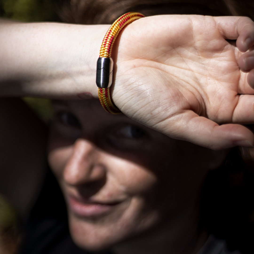 Bergseil Armband Einfachseil Murmeltier Model (6) Bergseil Armband Einfachseil Murmeltier Model