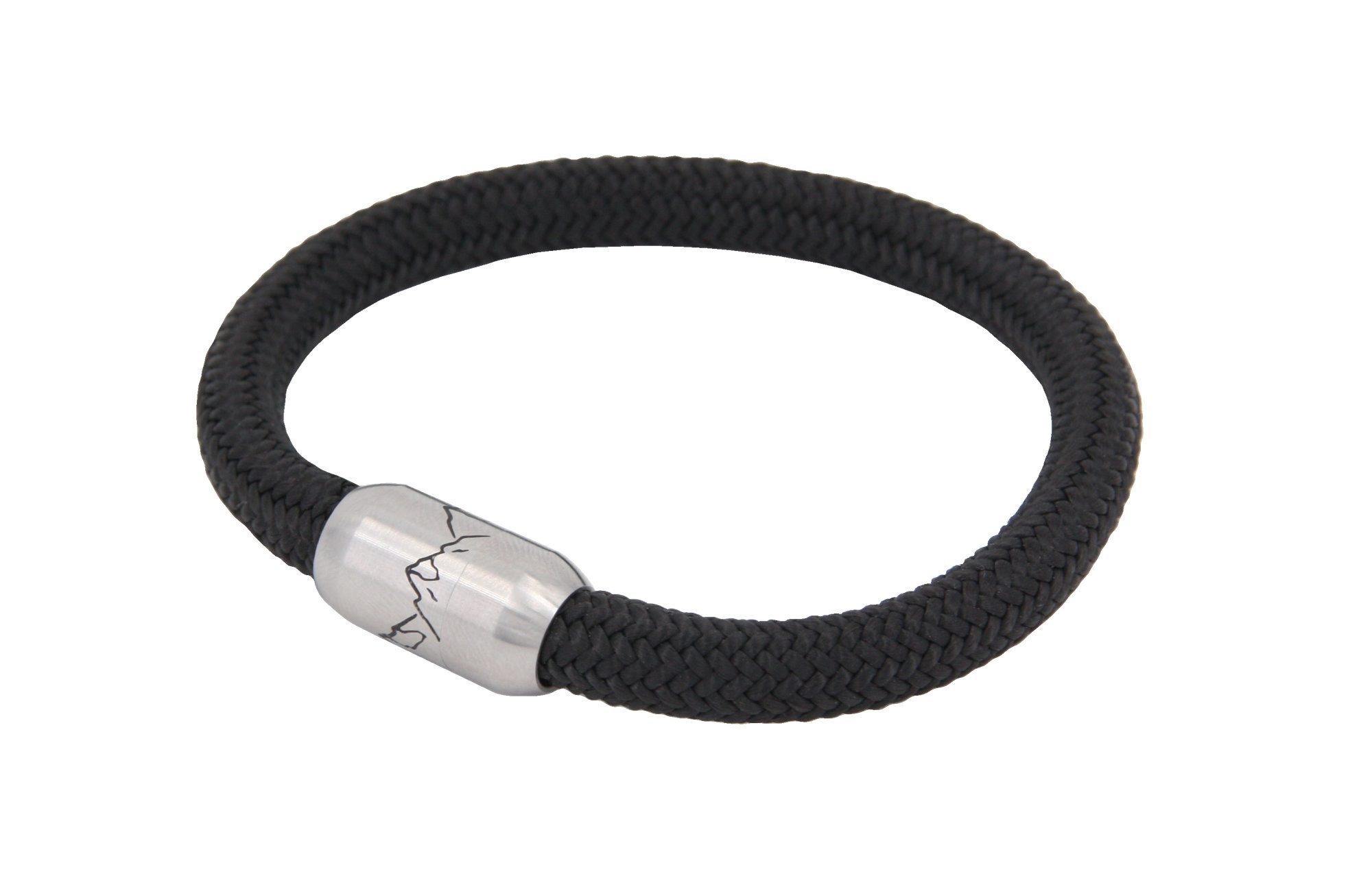 BERGSEIL ARMBAND – EINFACHSEIL | SCHWARZ blank