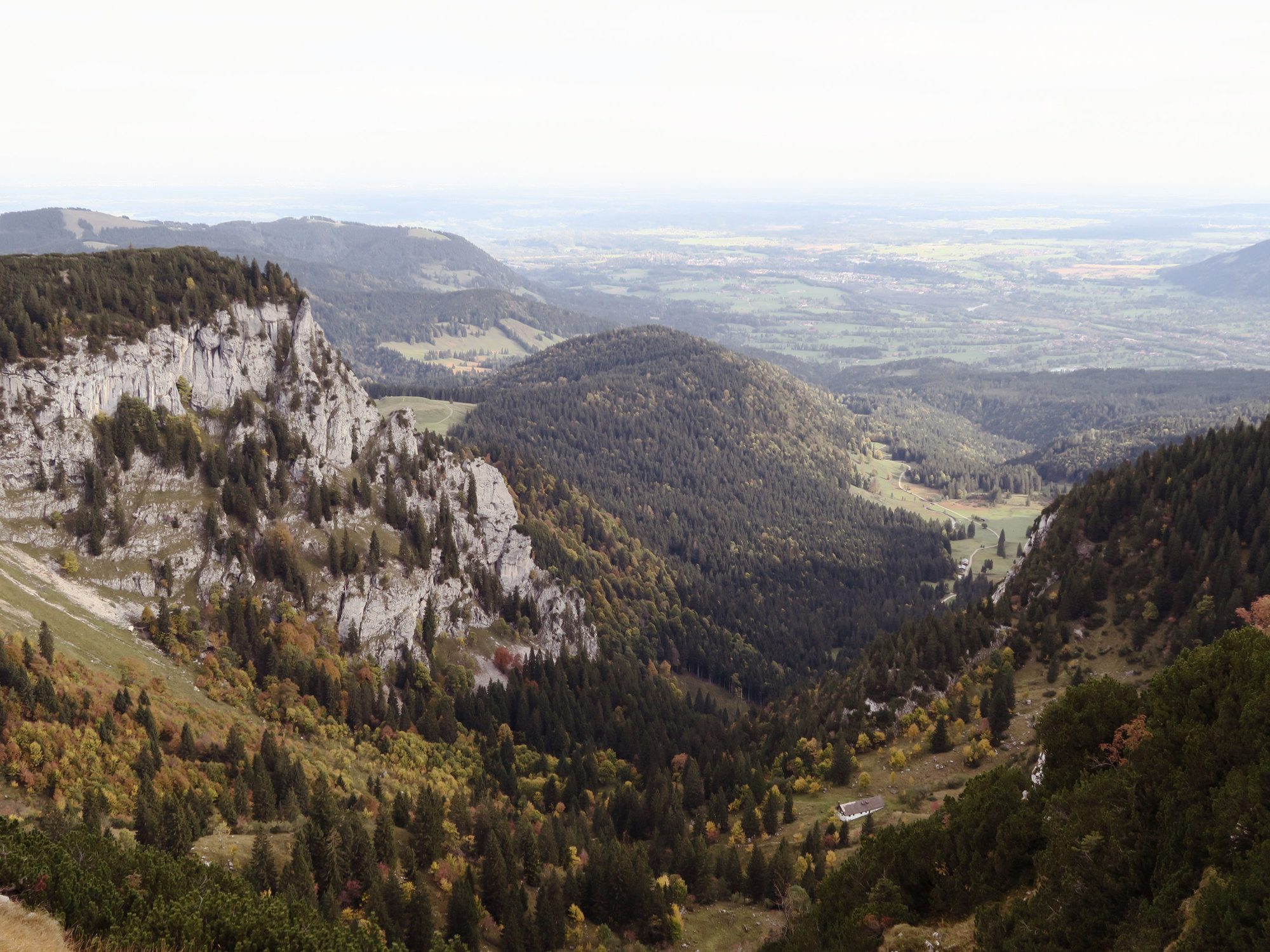 Herbstlicher Blick ins Längental