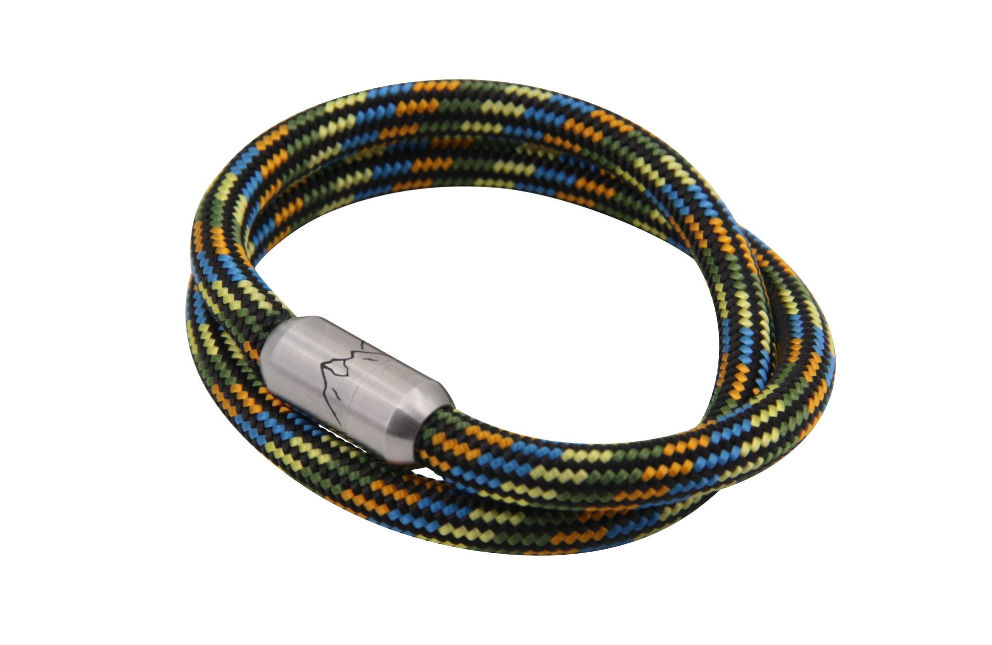 BERGSEIL ARMBAND – EINFACHSEIL | GELB-ORANGE-ROT blank