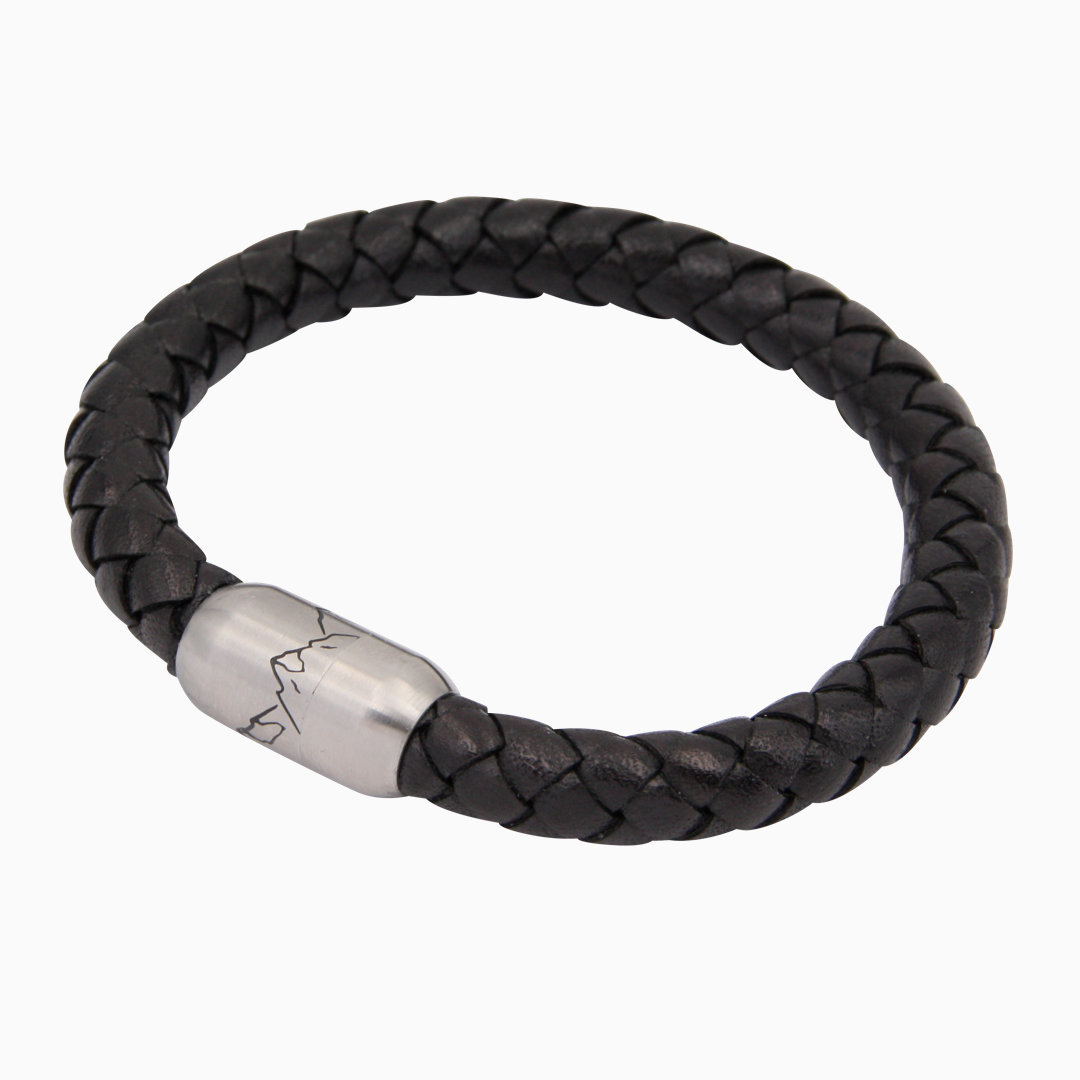 BERGSEIL ARMBAND – EINFACHSEIL | GELB-ORANGE-ROT Bergseil Armband Einfachseil Leder Bergdohle Freigestellt Webseite 2020