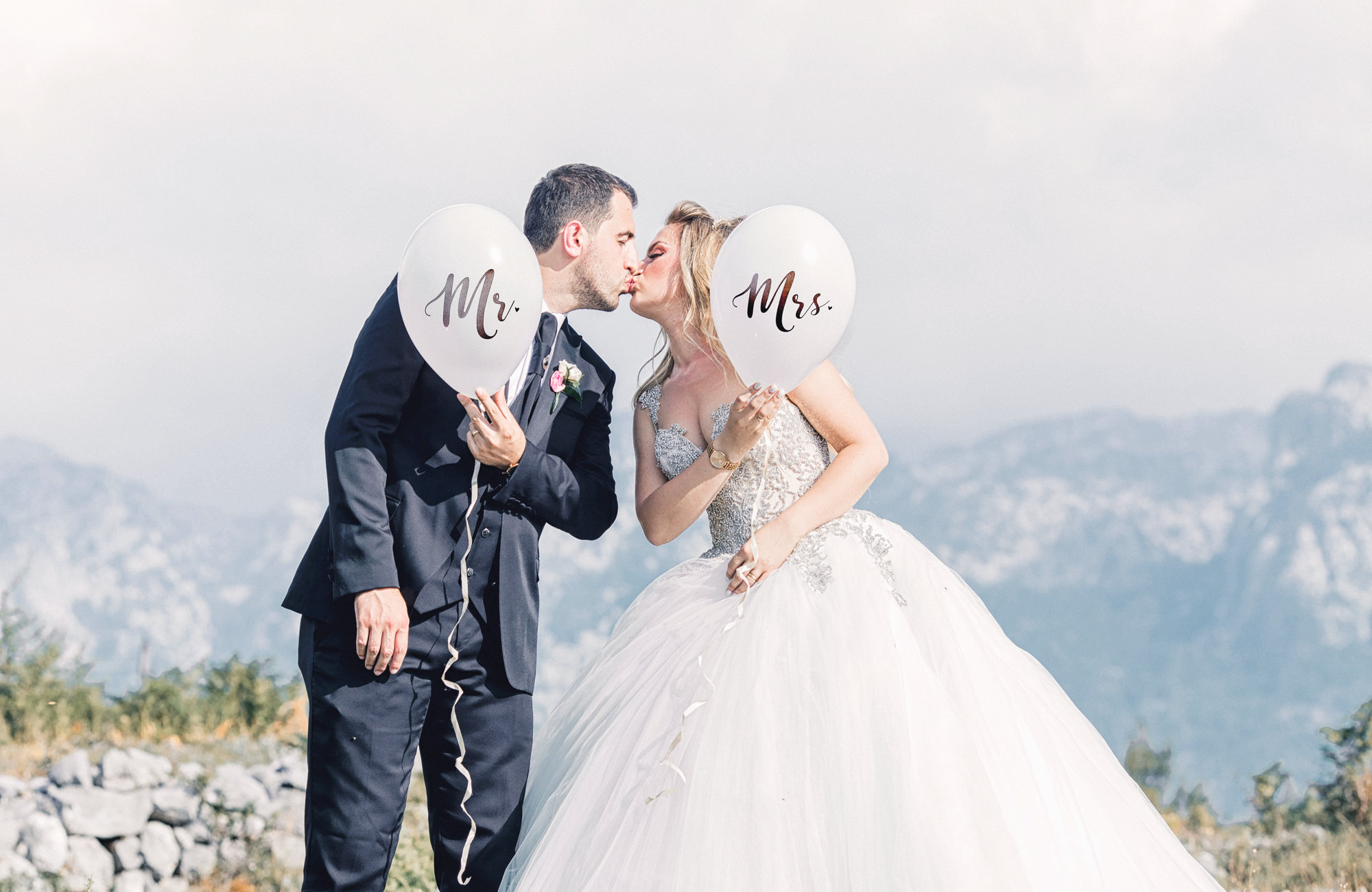 Brautpaar in den Bergen, Heiraten in den Bergen, Standesamtlich Heiraten in den Bergen, Almhochzeit, Hochzeit in den Bergen