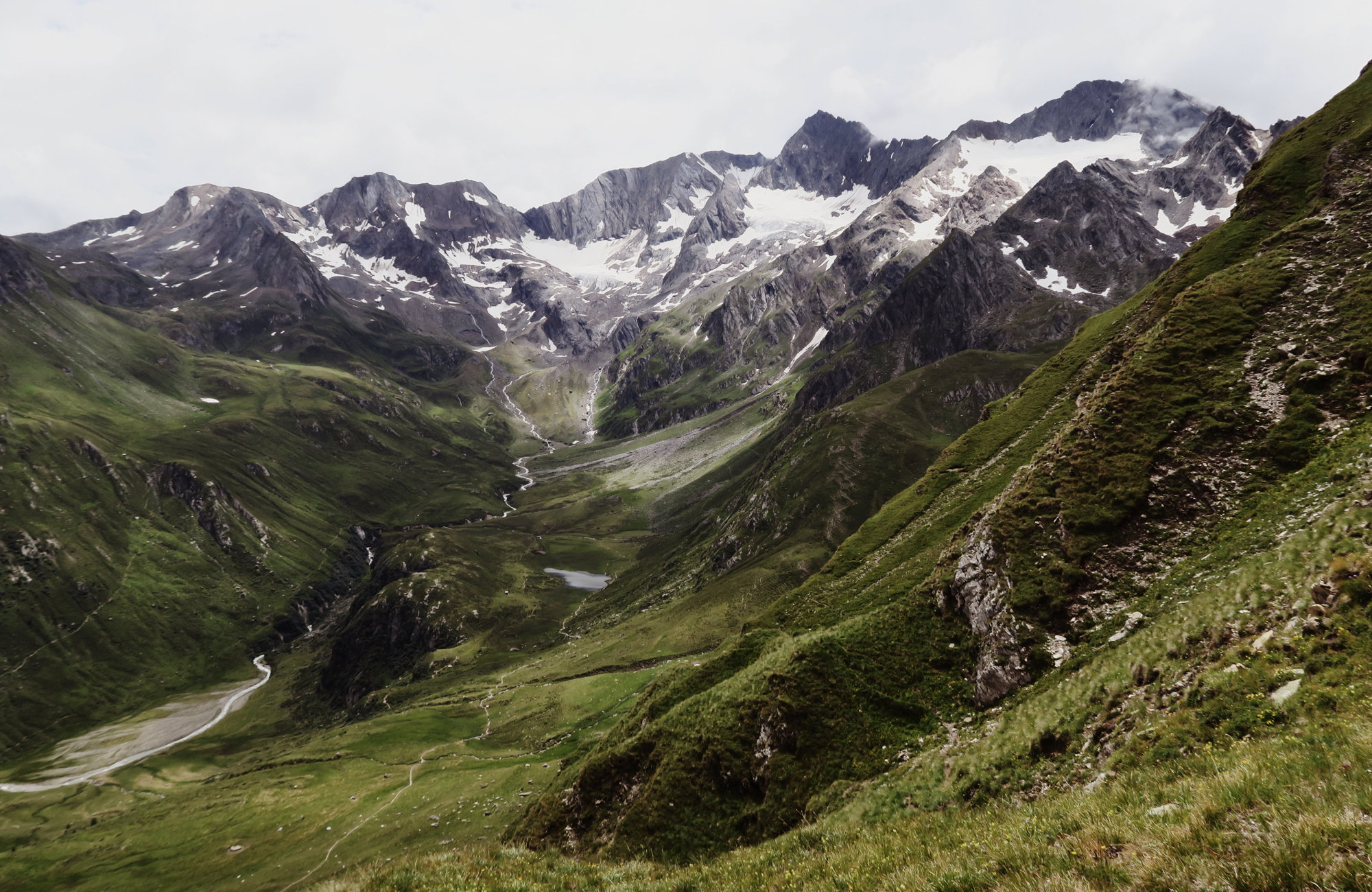 Bergpanorama, Wanderung Königsjoch, Obergurgl nach Südtirol, Bergwandern Ötztal, Wandertour Ötztal, Stubaier Alpen, Tirol