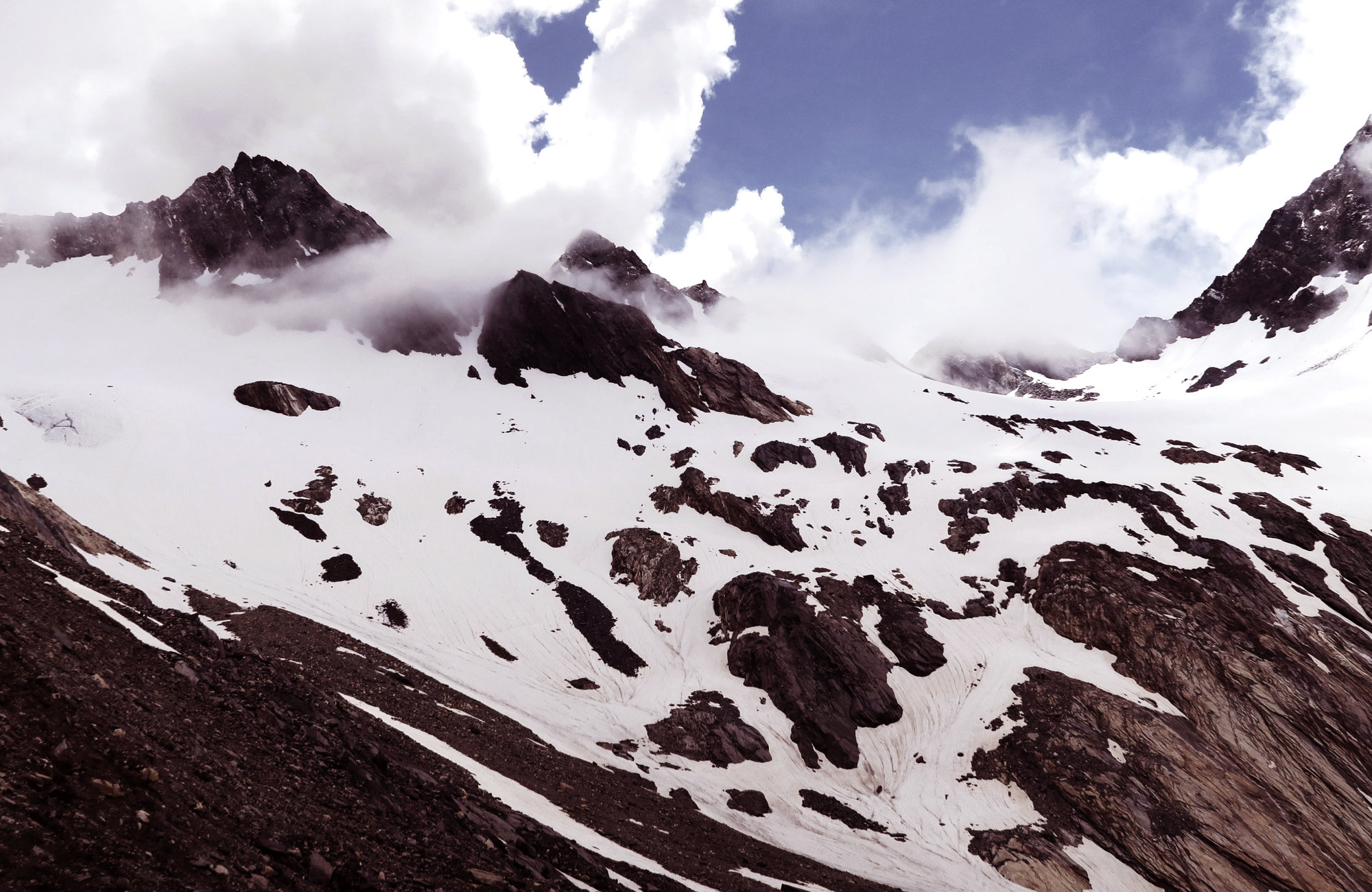 Wandertour Rotmoosferner und Gaisbergtal, Wandern im Ötztal, Wandertour Ötztal, Alpen, Tirol, Gletscher