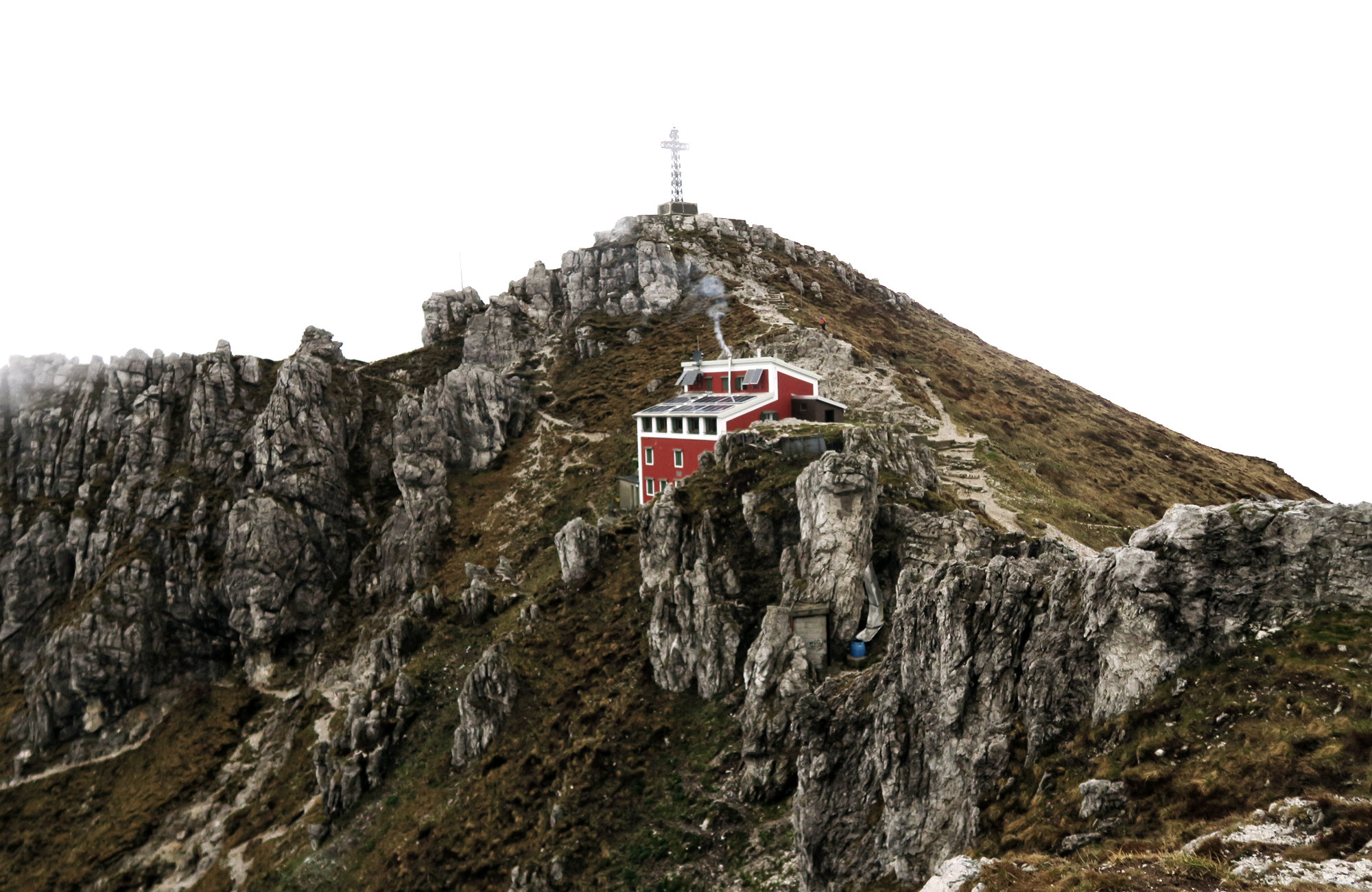 Comer See Wandern im Frühling