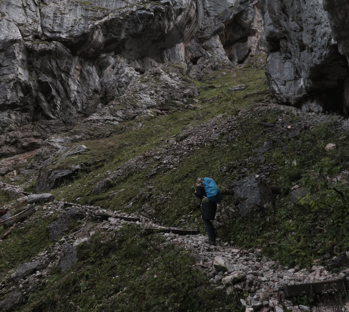 Aufstieg Saugasse, Hüttentour Königssee