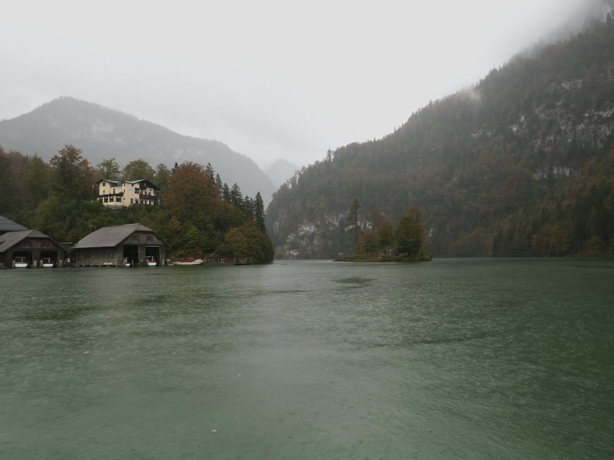 Königssee im Nebel