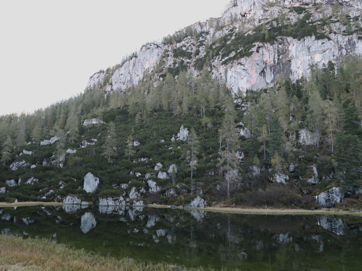 Grünsee mit Spiegelung, Berchtesgadener Alpen, Deutschland