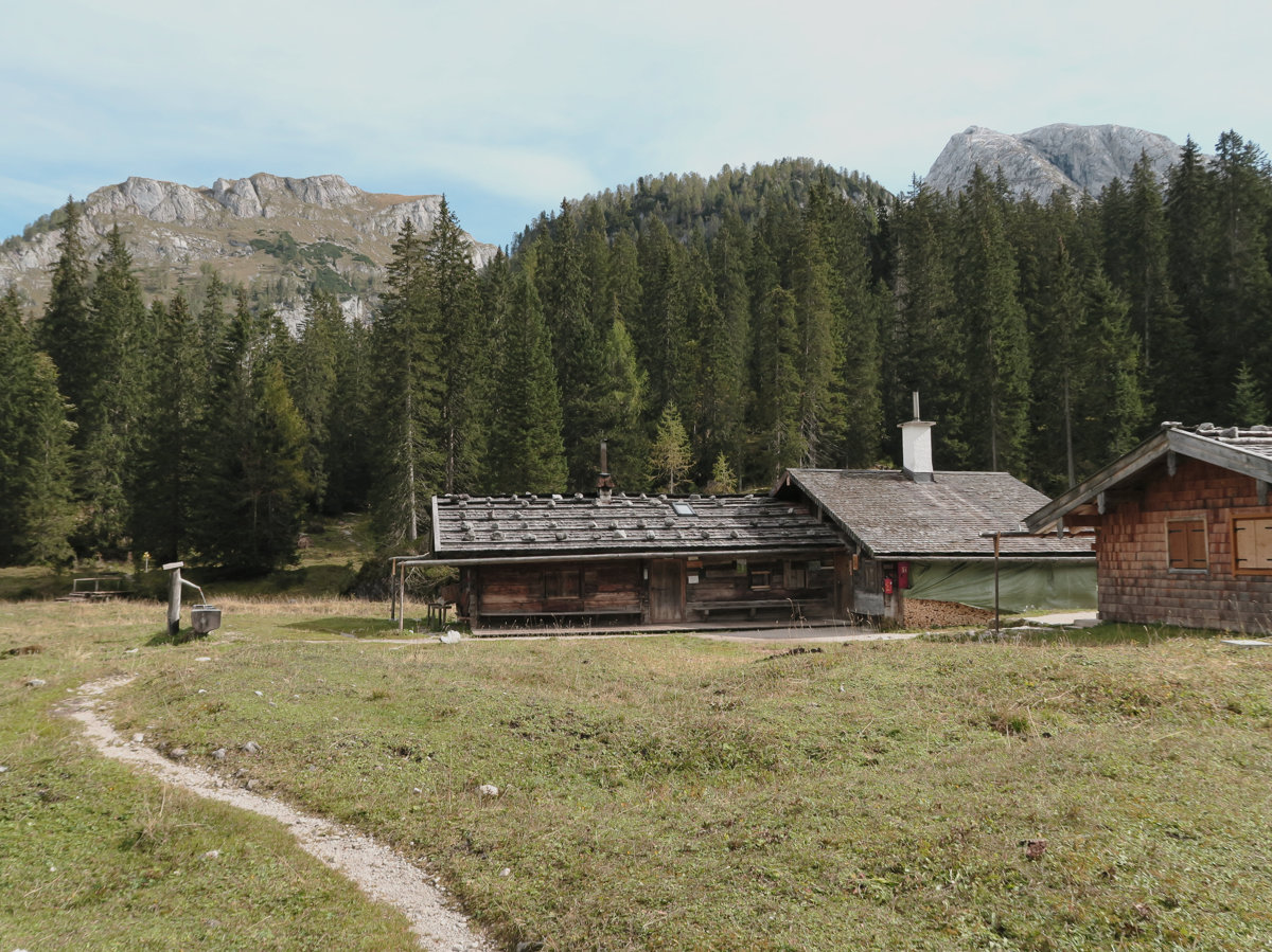 Idyllisch gelegene Wasseralm
