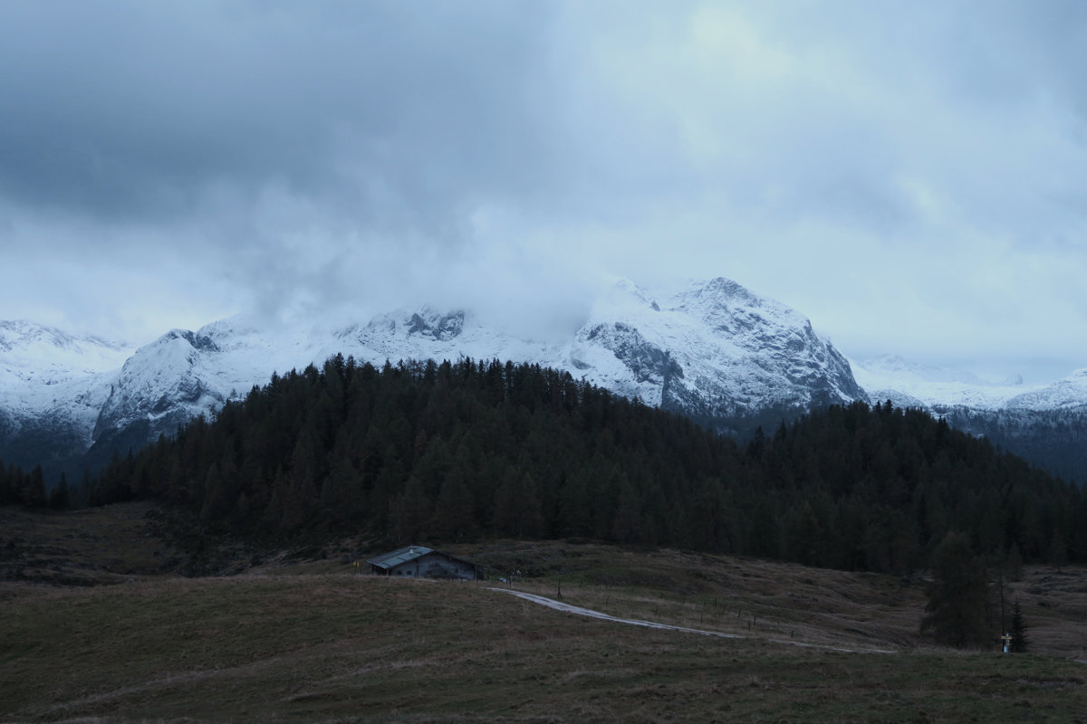 Nachts hat es geschneit