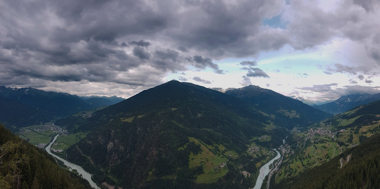 Ausblick Gacher Blick Naturparkhaus Kaunergrat