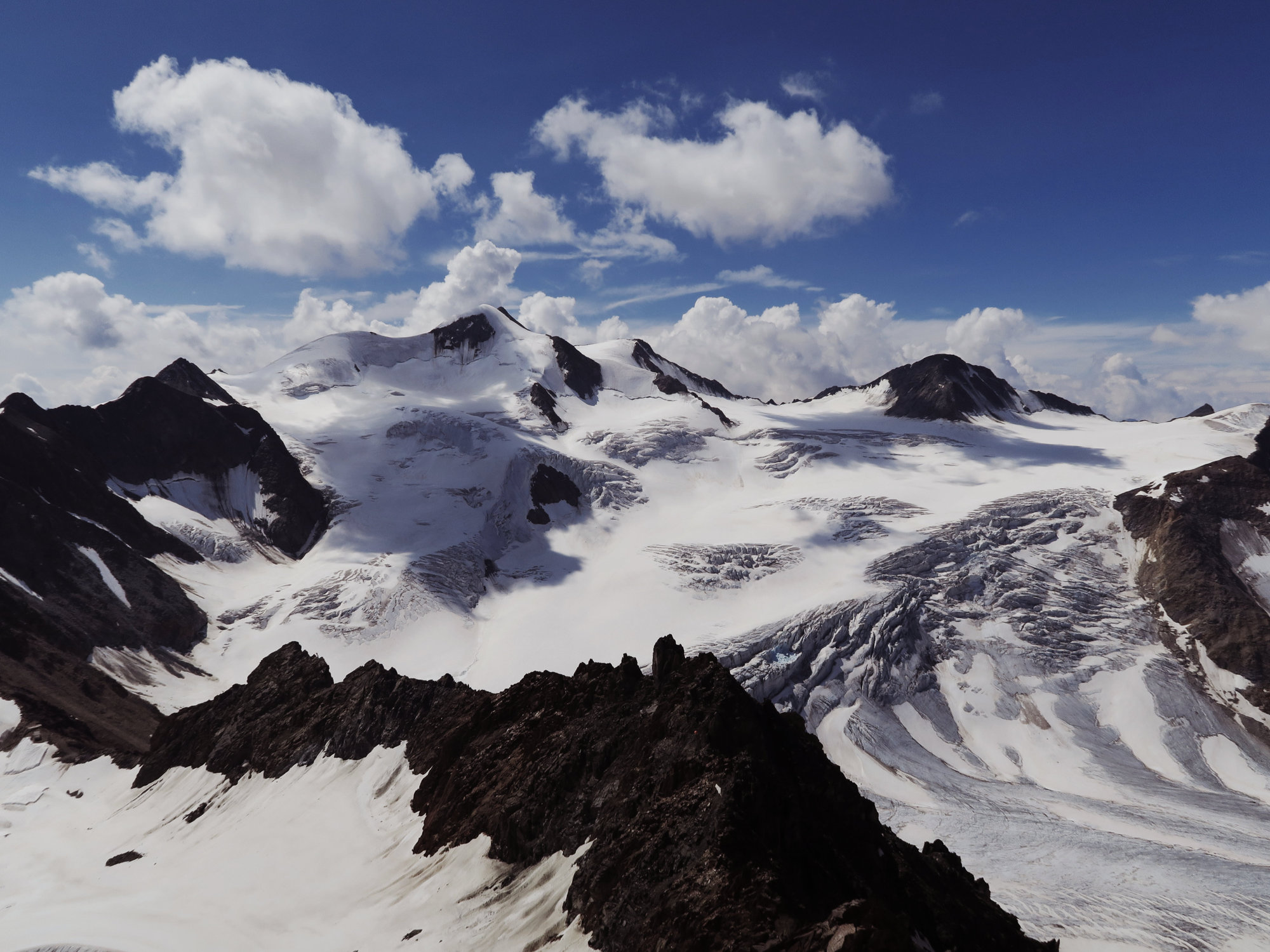 Blick zur Wildspitze