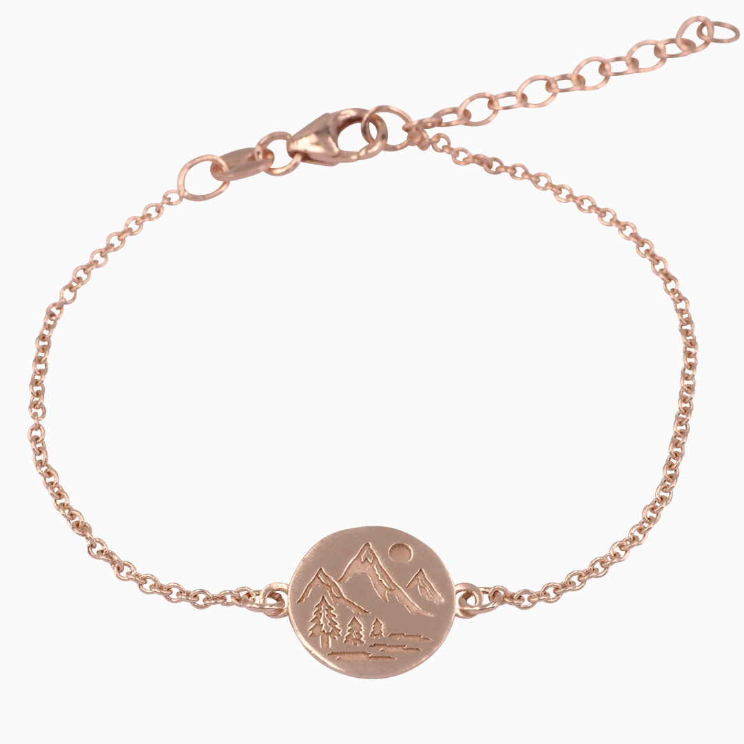 Wanderlust Armband Rosévergoldet 2 Kettchen Freigestellt Webseite Wanderlust Armband Rosévergoldet 2 Kettchen Freigestellt Webseite