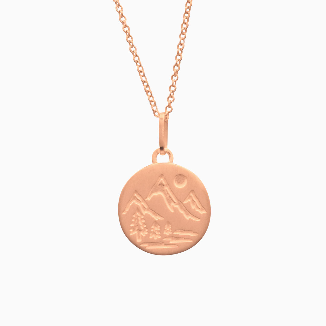 Wanderlust Kette Rosévergoldet Freigestellt Webseite Wanderlust Kette Rosévergoldet Freigestellt Webseite