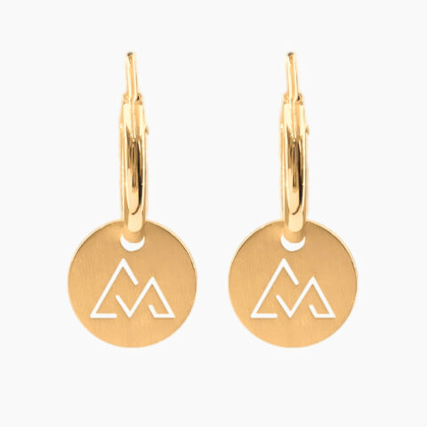 Direttissima Kreolen Vergoldet Freigestellt Webseite