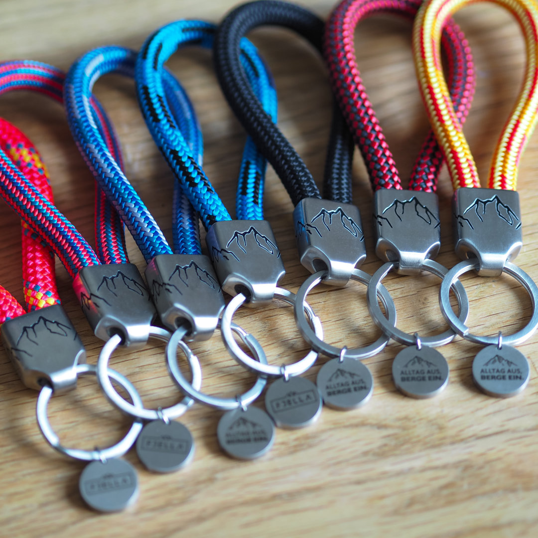 Bergseil Schlüsselanhänger Bunt Webseite Bergseil Schlüsselanhänger Bunt Webseite