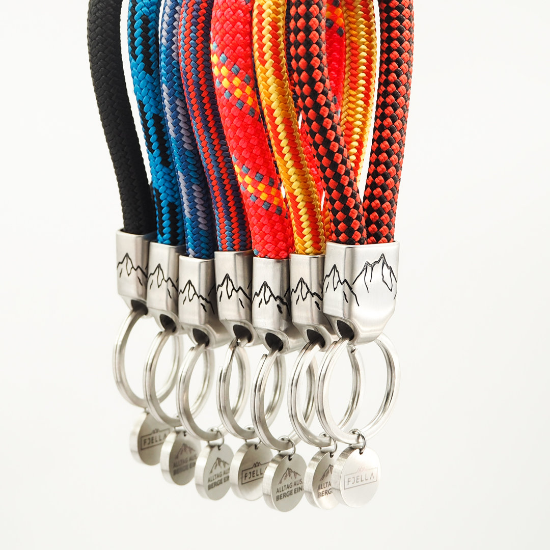 Bergseil Schlüsselanhänger Bunt Webseite Bergseil Schlüsselanhänger Bunt Webseite
