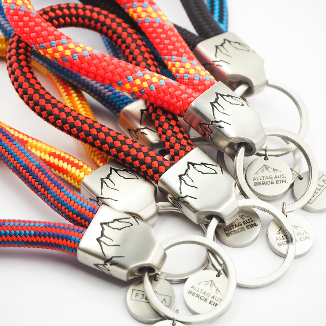 Bergseil Schlüsselanhänger Bunt Webseite Bergseil Schlüsselanhänger Bunt Webseite