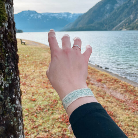 Bergfreunschaft Armbänder Textil Gewebt Achensee Webseite